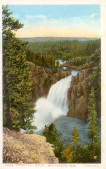 Yellowstone Park, Upper Fall 109 Ft. (USA)