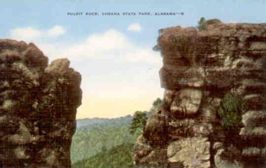 Pulpit Rock, Cheaha State Park (Alabama, USA)