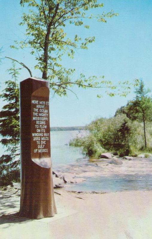 Itasca State Park, Headwaters of the Mississippi River (Minnesota, USA)