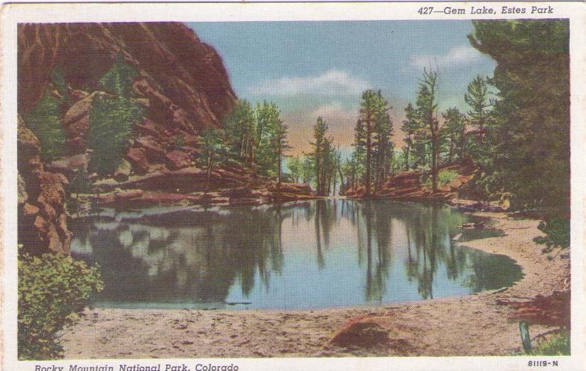 Rocky Mountain National Park, Gem Lake, Estes Park (Colorado, USA)