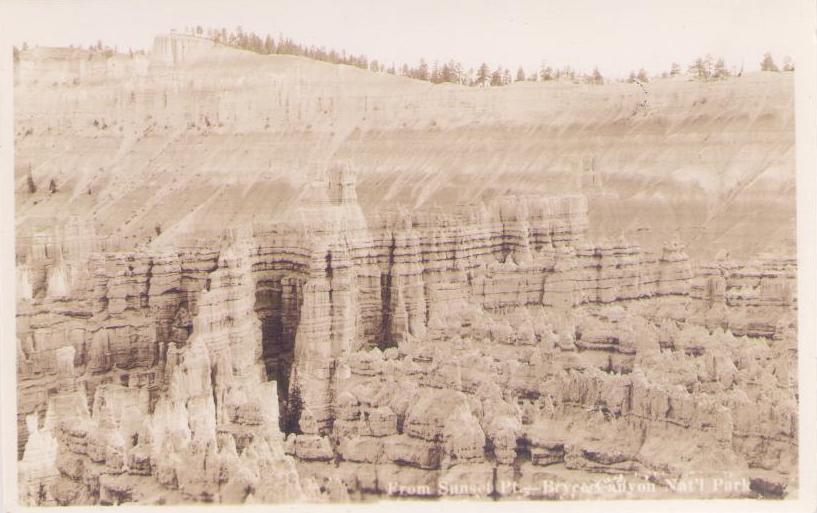 Bryce Canyon National Park, From Sunset Pt. (Utah, USA)