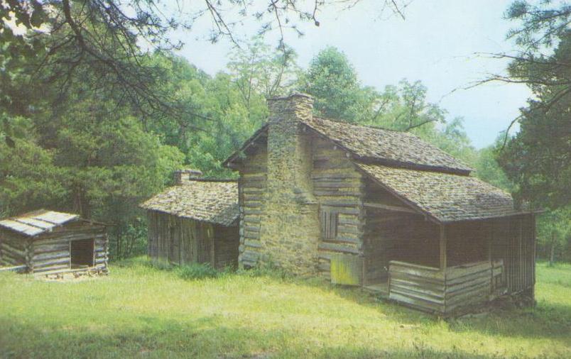 Great Smoky Mountains National Park, Cades Cove, Elijah Oliver Place (Tennessee, USA)