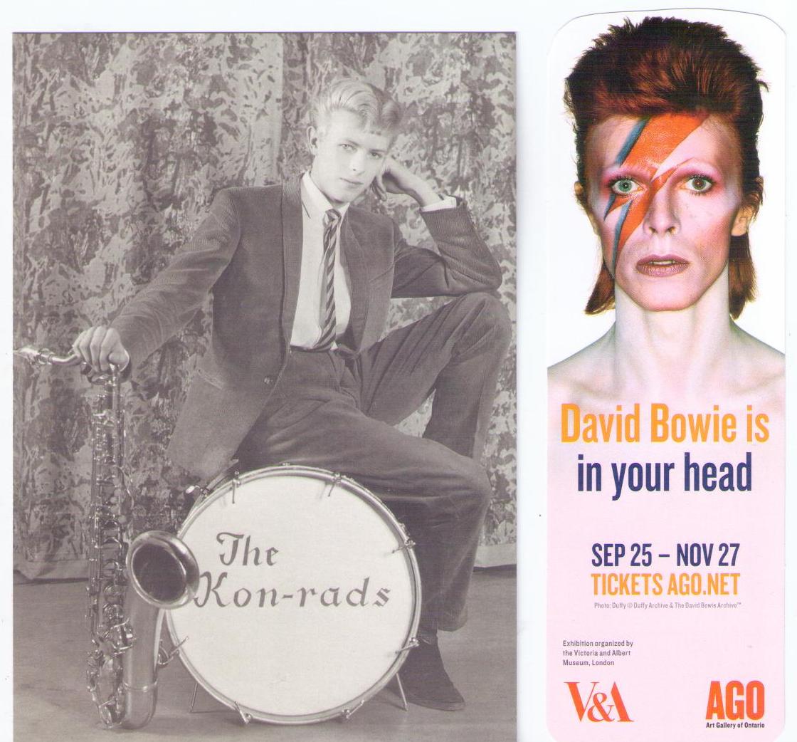 David Bowie, The Kon-rads (Victoria & Albert Museum)