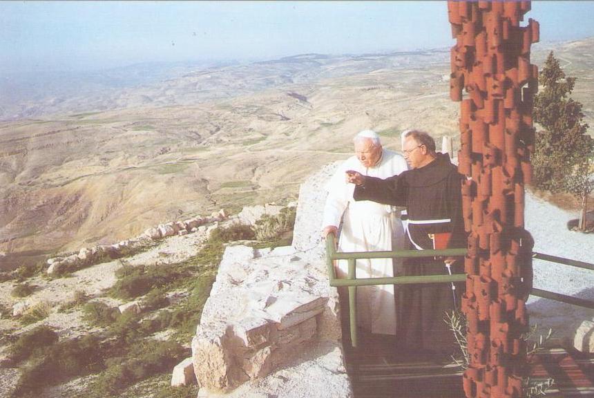 Pope John Paul II at Mount Nebo (Jordan)