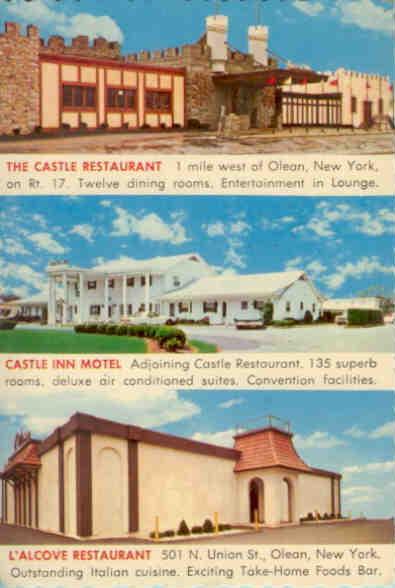 The Castle Restaurant and L’Alcove Restaurant, Olean (New York)