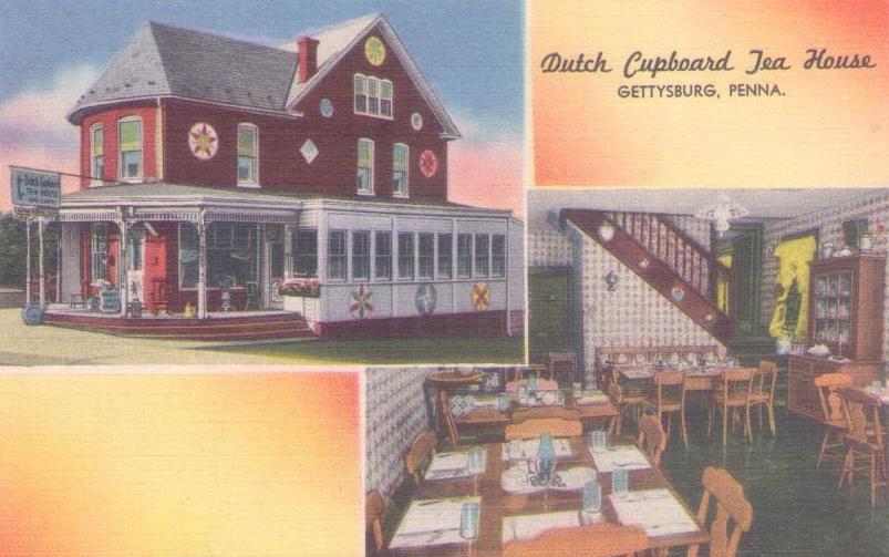 Dutch Cupboard Tea House, Gettysburg (Pennsylvania, USA)