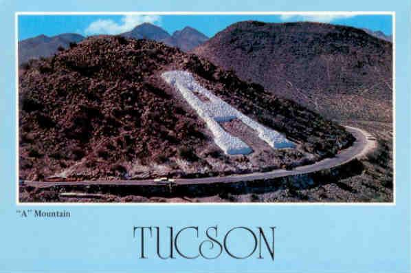 University of Arizona’s “A” Mountain (Tucson)