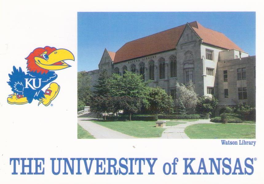 University of Kansas, Watson Library (Lawrence, Kansas)