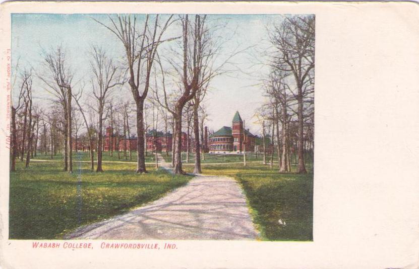 Wabash College, Crawfordsville (Indiana, USA)