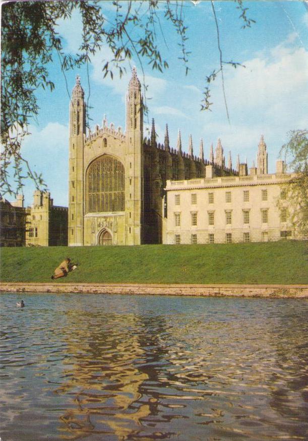 King’s College, Cambridge:  Chapel and Gibbs’ Building (England)