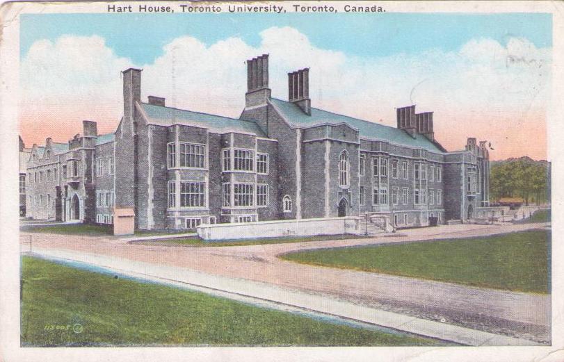 Toronto, Hart House, Toronto University