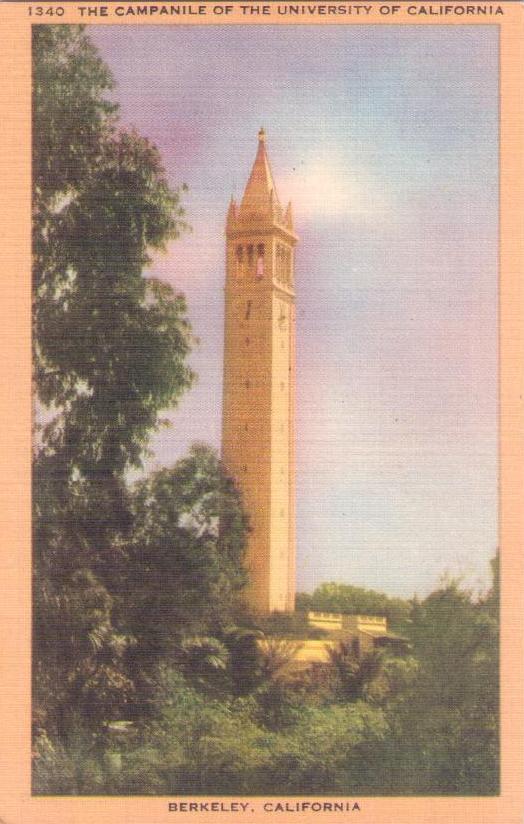 Berkeley, The Campanile of the University of California