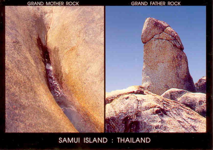 Samui Island, Grand Mother and Grand Father Rocks (Thailand)