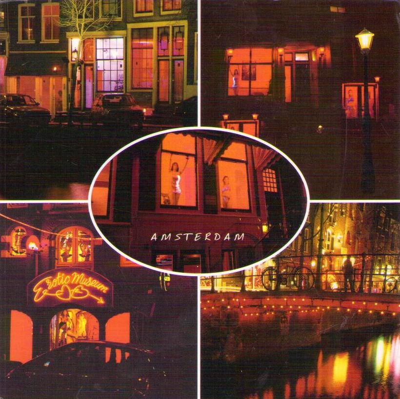 Amsterdam, Famous Redlight District (Netherlands)