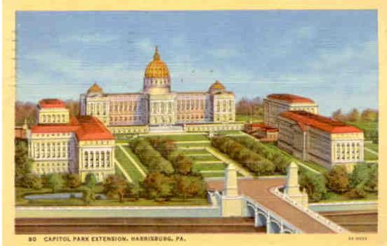 Pennsylvania state capitol, Harrisburg