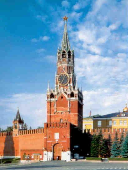 Moscow, Saviour Tower of the Kremlin