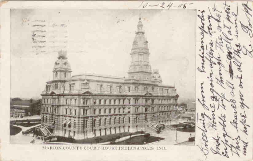 Marion County Court House, Indianapolis (Indiana)