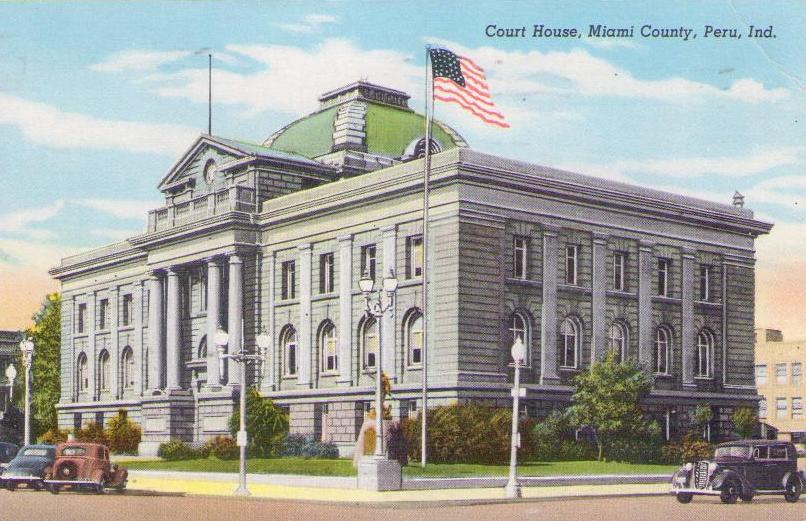 Miami County Court House, Peru (Indiana, USA)