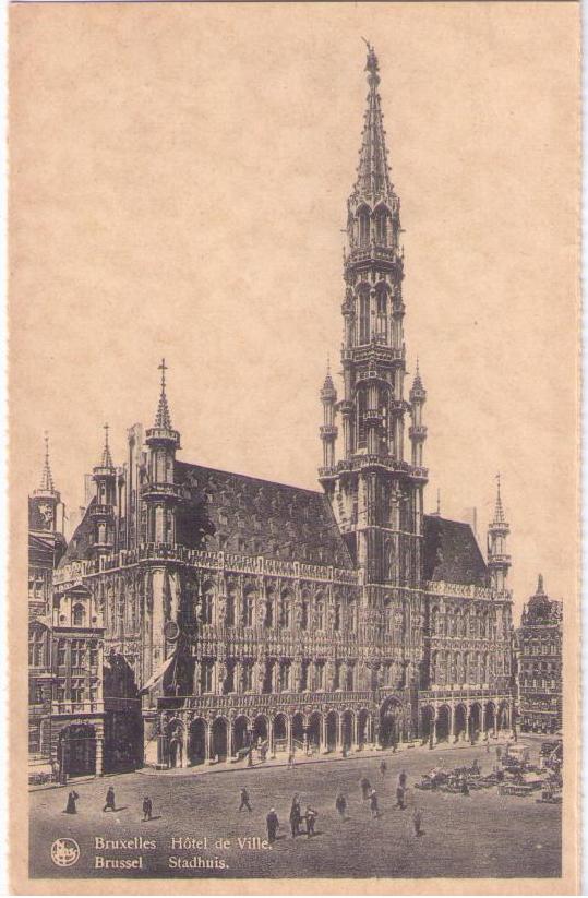 Bruxelles, Hotel de Ville (Town Hall) (Belgium)