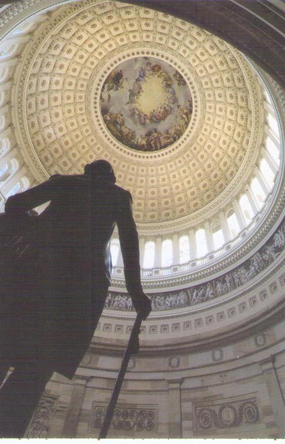 Inner Dome and Canopy over the Capitol Rotunda (Washington, DC)