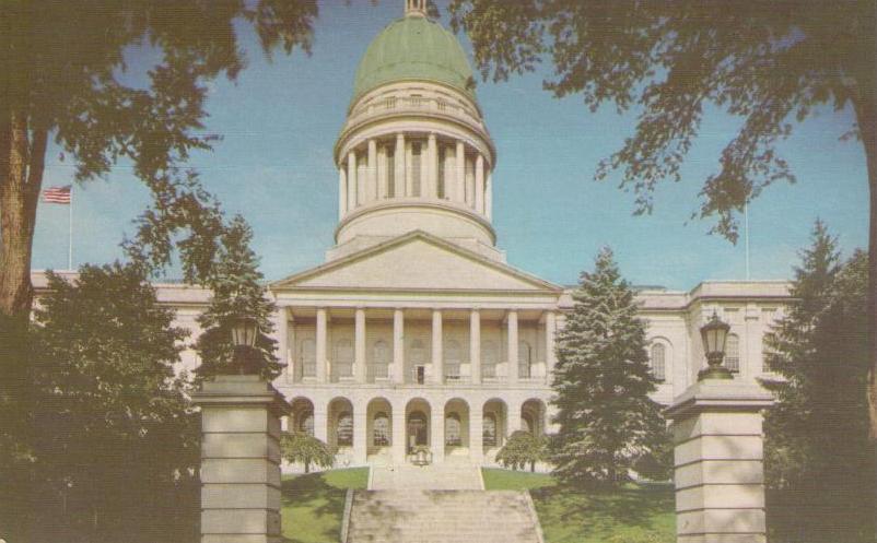 Augusta, State Capitol (Maine, USA)