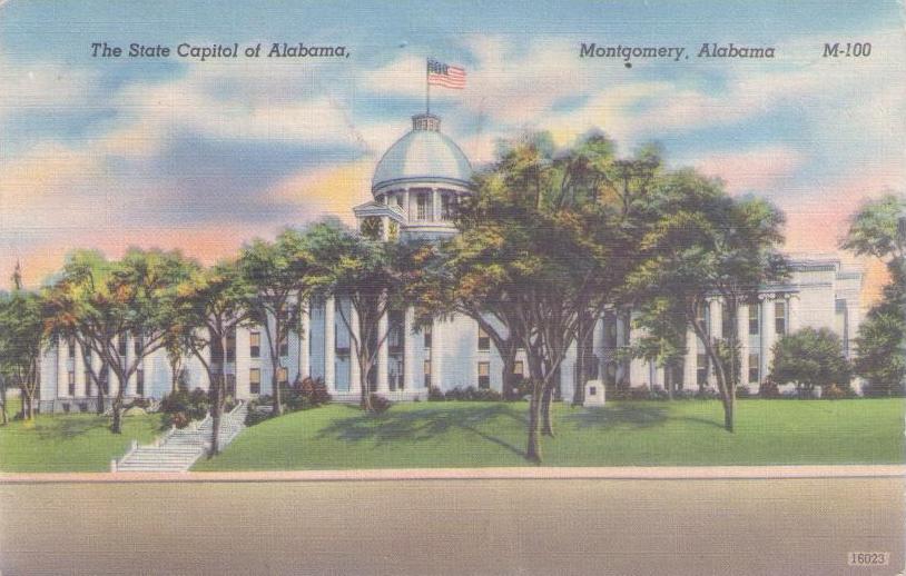 The State Capitol of Alabama (Montgomery)