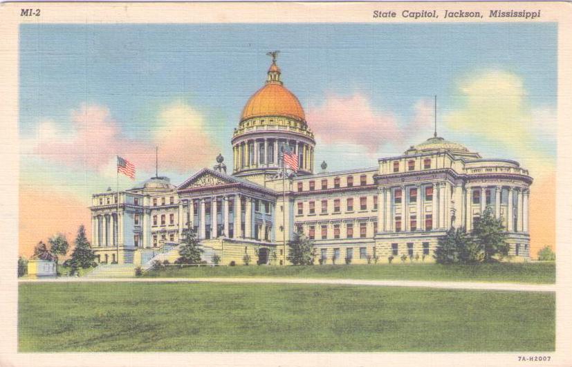 Jackson, State Capitol (Mississippi, USA)