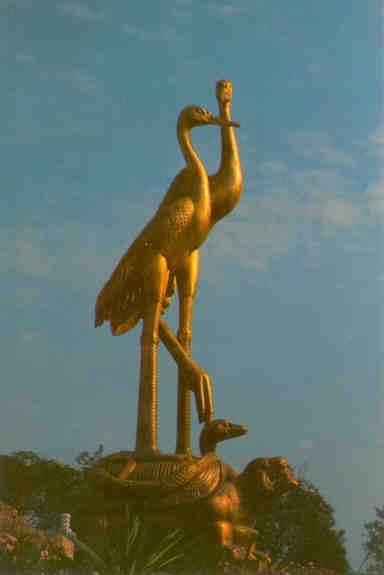 Brass cranes (China)