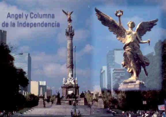 Angel y Columna de la Independencia (Mexico)