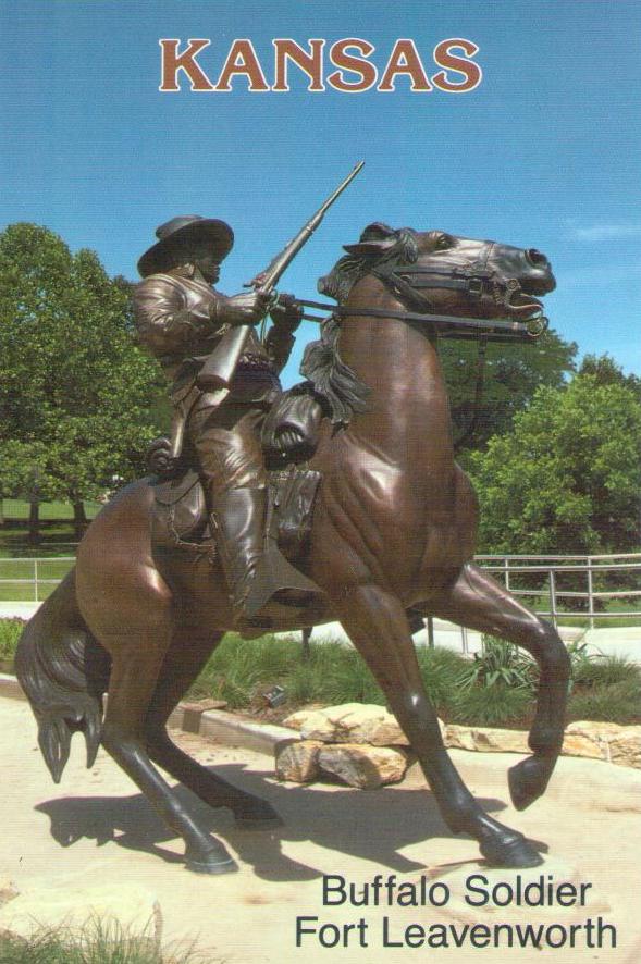 Buffalo Soldier, Fort Leavenworth (Kansas, USA)