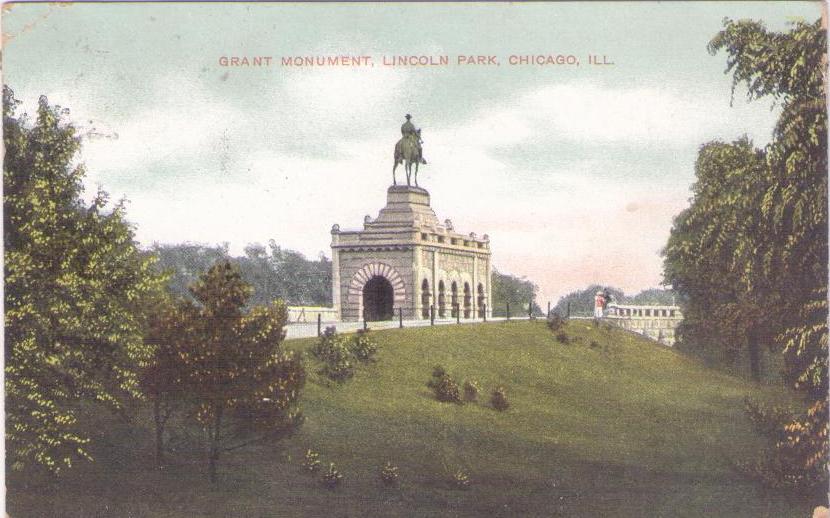 Chicago, Lincoln Park, Grant Monument (USA)