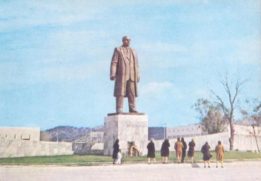 Monument to Hysni Kapo, Vlorë (Albania)