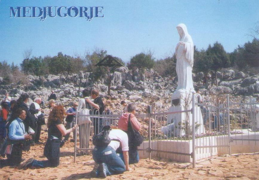 Međugorje (Bosnia), Statue of Mary 061