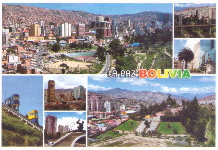 La Paz, Mirador de Laicakota (sic) (Bolivia)