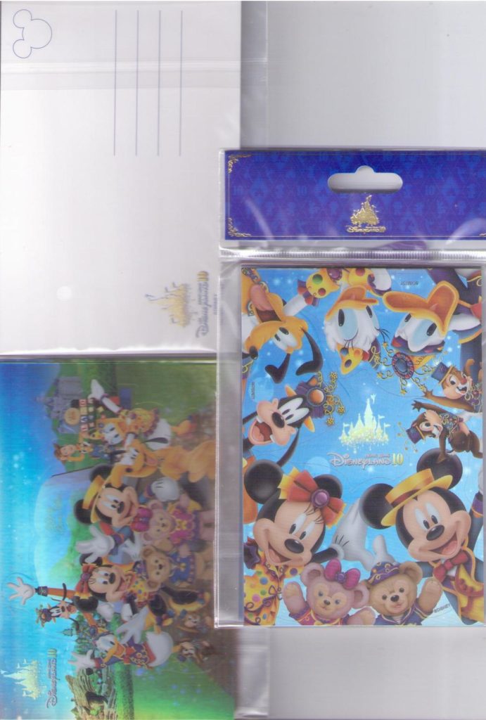 Hong Kong Disneyland 10th Anniversary (foil) (set of 5)