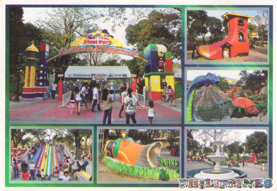 Manila, Rizal Park, Children’s Playground (Philippines)