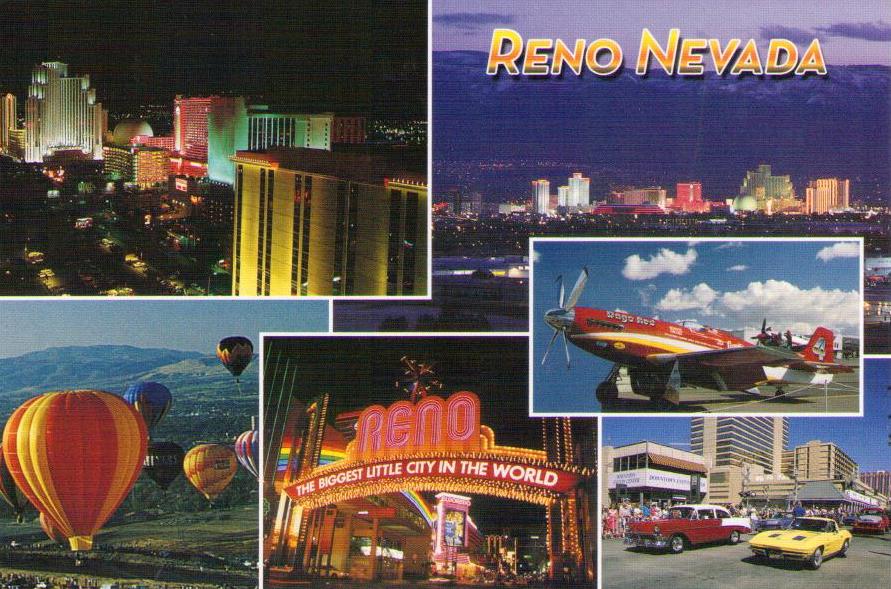 Reno, multiple views (Nevada, USA)