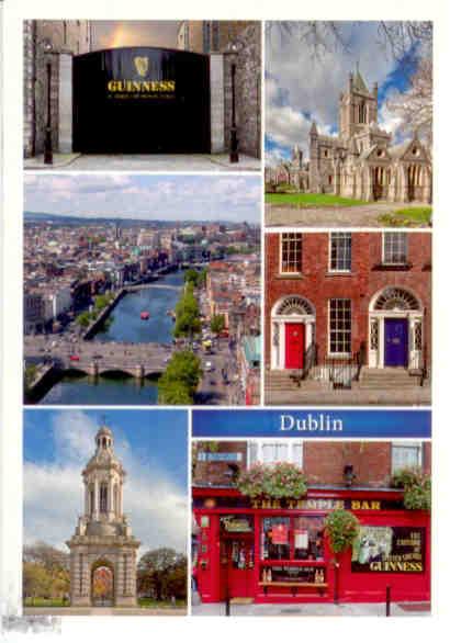 Dublin, multiple views (Ireland)