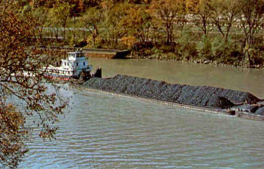 Coal barge (USA)