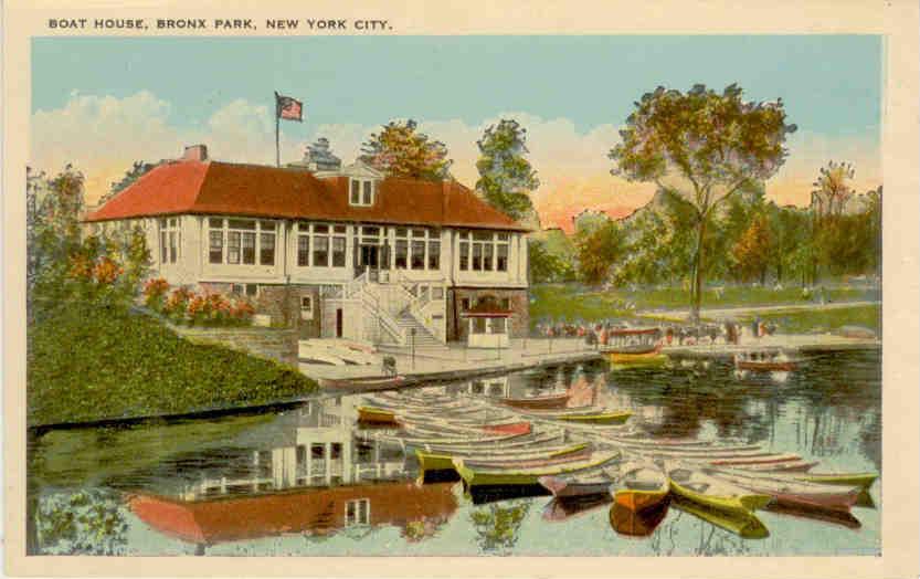 Boat House, Bronx Park, New York City