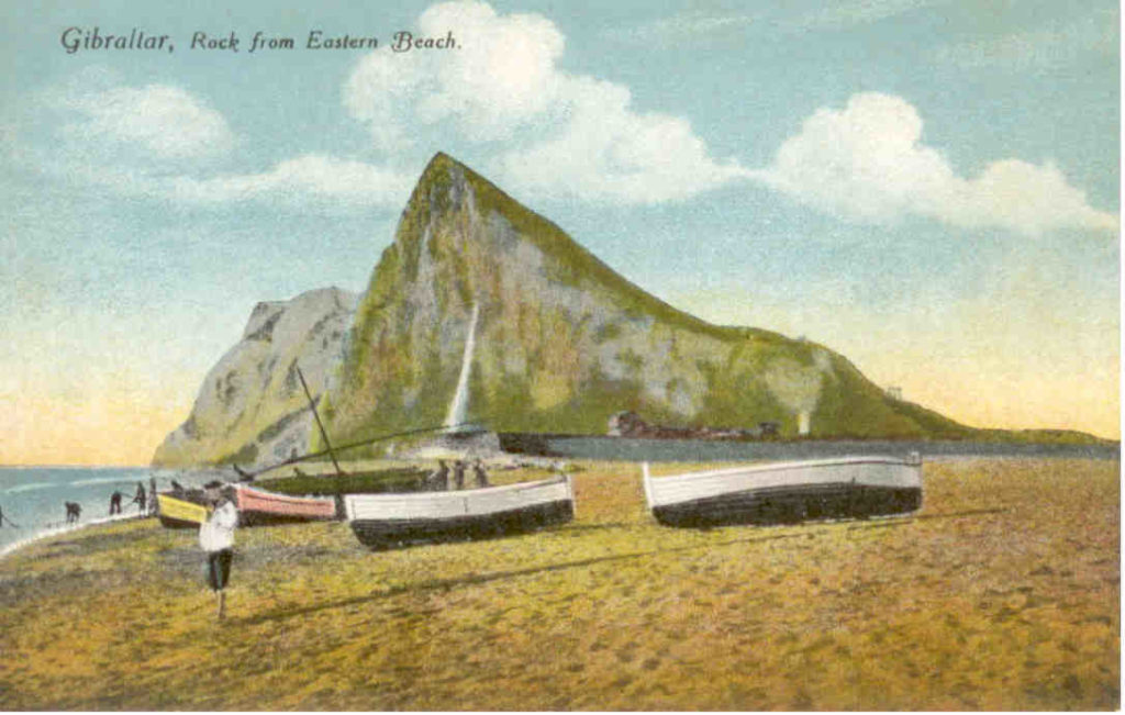 Rock from Eastern Beach (Gibraltar)