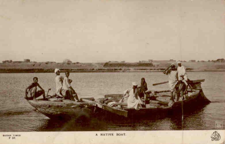 A Native Boat (Sudan)