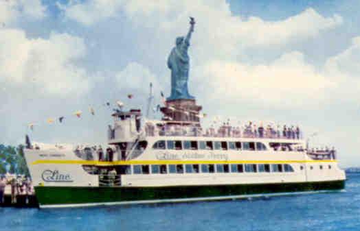 “Miss Liberty” and Statue of Liberty (New York)