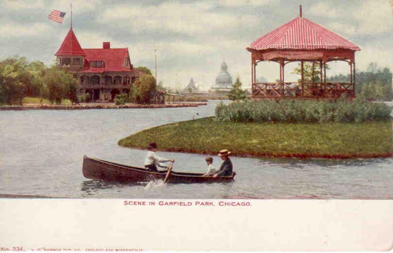 Chicago, Scene in Garfield Park (USA)