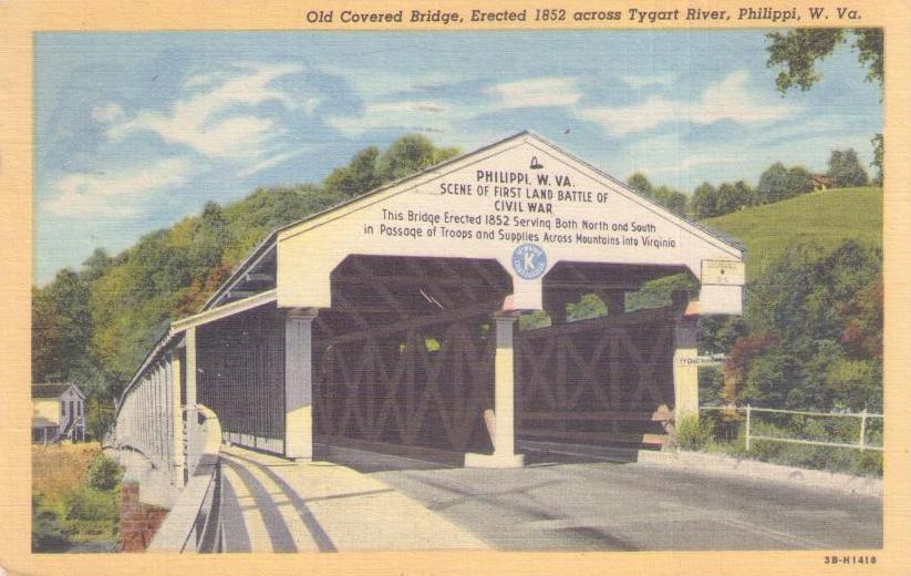 Philippi, Old Covered Bridge (West Virginia, USA)