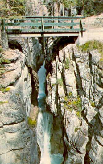 Jasper Park, Maligne Canyon, Third Bridge (Canada)