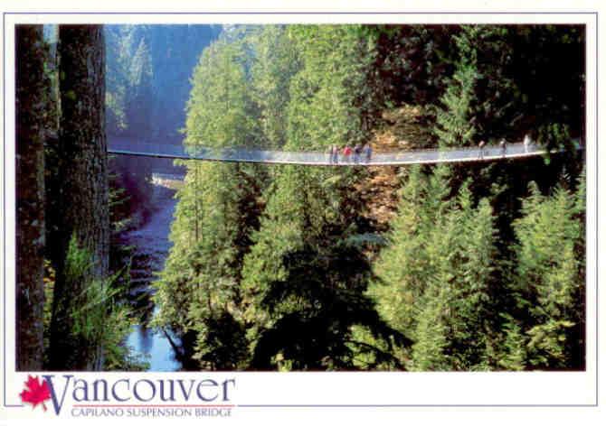 Capilano Suspension Bridge, Vancouver (BC, Canada)