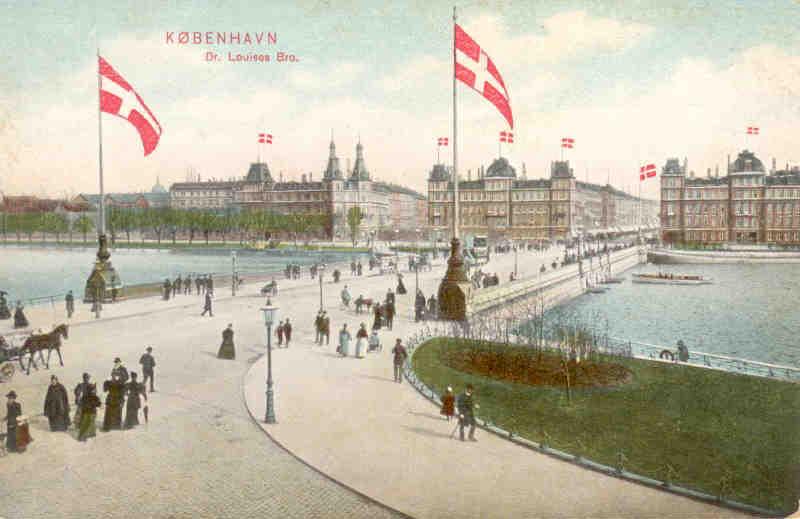 Copenhagen, Dronning Louises Bro. (Denmark)