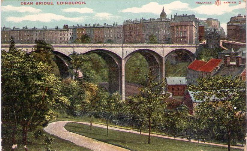 Edinburgh, Dean Bridge (Scotland)
