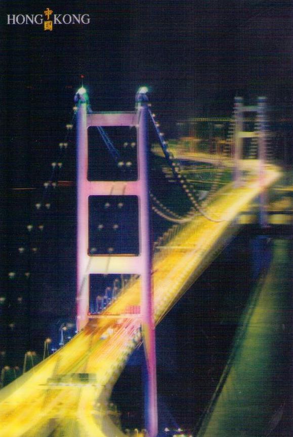 Tsing Ma Bridge (Hong Kong) (3D)